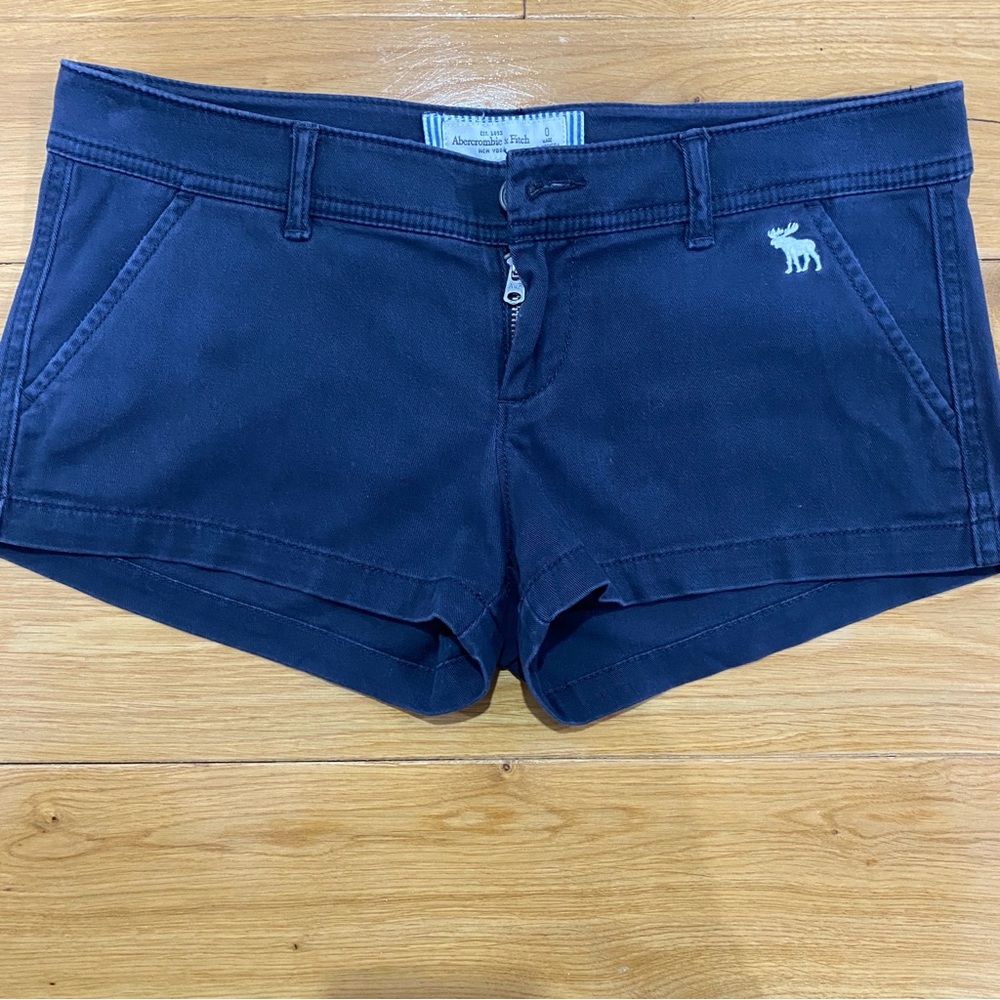 Abercrombie & Fitch Womens Shorts- Navy Size 0